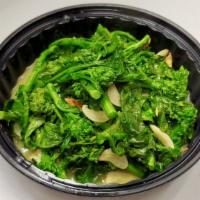 Broccoli Rabe · Sauteed in olive oil and garlic. 