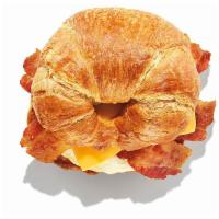 Breakfast Sandwich Croissants Breakfast · A flaky French pastry.