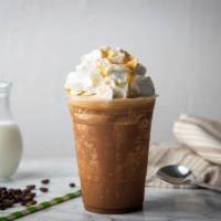 Coffee Frappuccino or Blended Iced Coffee · Coffee frappuccino blended beverage.