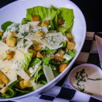 Caesar Salad · Classic Caesar Salad. Optional to add Chicken, Shrimp, or Beyond Berger Crumble