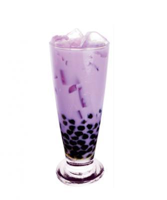 Taro Milk Tea · *** Photo shows optional bubbles ***