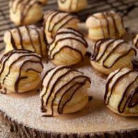 Chocolate Cream Puff · Pate a choux filled with chocolate pastry cream