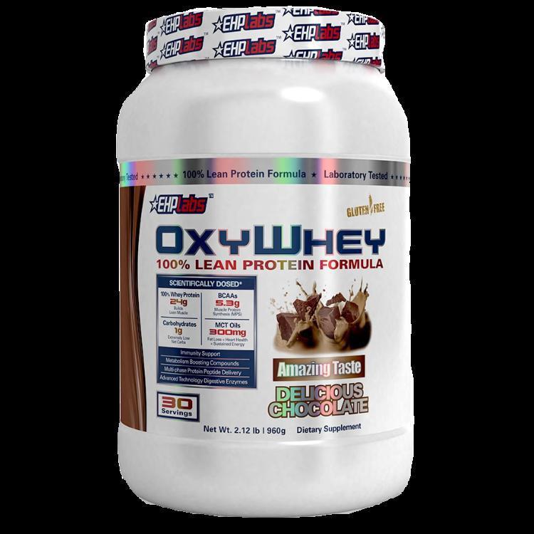 Oxywhey · Meal replacement, Weight management

OxyWhey Lean Whey Protein is a delicious 100% lean grass-fed whey protein powder.
With 24 grams of lean whey protein per serving, virtually no carbs, sugars, cholesterol or lactose ALL while promoting weight loss.

- Lean muscle growth and repair
- Loaded with BCAAs 
- Digestive enzymes (+ Gluten free)
- Immunity support
- Almost zero fat and carbohydrates 
- Metabolism and mood enhancers
