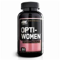Opti-Women · 23 Vitamins and Essential Minerals
Gender Specific
100% DV for Iron, Zinc and Other Minerals...