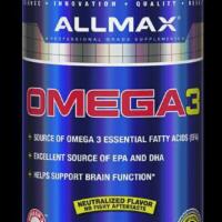 Allmax Omega Soft Gels · COLD-WATER OMEGA 3 FISH OIL SOFTGELS
Fish Oils are an ultra-pure, highly concentrated form o...