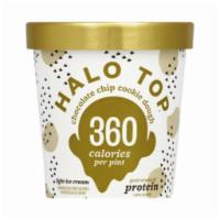 Halo Top Chocolate Chip Cookie Dough (1 Pint) · 