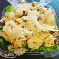 Caesar Salad · Romaine lettuce, croutons and Parmesan cheese. Always served fresh.