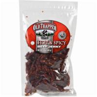 Old Trapper Beef Jerky Hot & Spicy 10oz · Already delicious Old Trapper Beef Jerky seasoned spicy red pepper flakes. A protein-filled ...