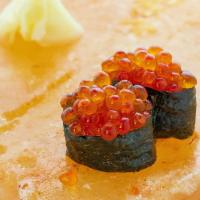 Ikura Nigiri 2 Pcs · Nigiri sushi.