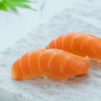 Salmon Nigiri 2 Pcs · Nigiri sushi.