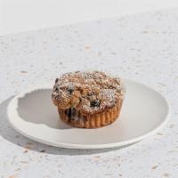 Blueberry Crumb Muffin · 540 calories. By The Hungry Gnome