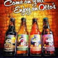 12 oz Bottled Drink · Topo Chico, Otto's Root Beer, Otto's Ginger Beer, Otto's Orange Soda, Otto's Grape Soda