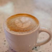 Latte · Espresso and steamed milk.