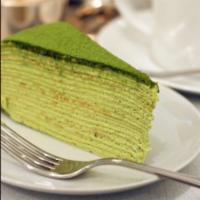 Matcha (green Tea) Crepes Cake · 