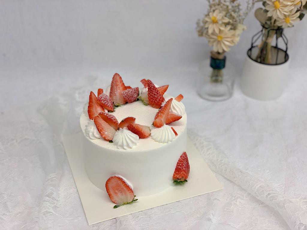 Strawberry Shortcake · Cakes are prepared after order is confirmed, Prep time 1-2 Hours. Please order in advance 