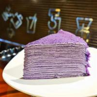 Purple Yam Crepes Cake (9inches) · 9 inches Purple Yam Crepes Cake-Please order 1 day in advanced