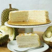 Durian Crepes Cake (9inches) · 9 inches Durian Crepes Cake-Please order 1 day in advanced