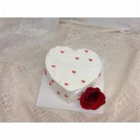 Heart Shape Cake · Cake with lots of Love and Heart - Please order 1 day in advanced
