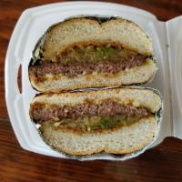 Bulgogi (Beef) Burger · 100% beef burger patty (¼ lb), grilled onion, fresh scallion, housemade bulgogi burger sauce...