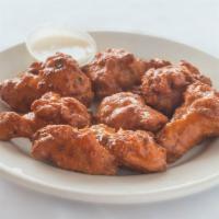 Chicken Wings · Plain, BBQ or Hot.