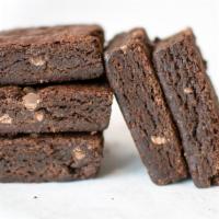 Chocolate Chip Brownies- 1/2 dozen · gf, vegan