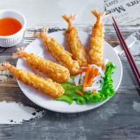 A8. Tom Chien · Fried shrimp (5)