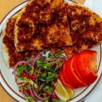 Lahmacun (Lahemajun) · Lahmacun (also lahmajun and other spellings) is a round, thin piece of dough topped with min...