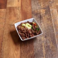 Angus Beef Bowl · Marinated choice Angus beef. Includes a base.