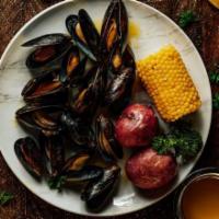 1/2 LB. Mussels · Mussels 1/2 lb with 2 sides of your choice