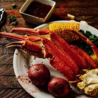 Snow Crab Legs  · 1 Cluster Served with your choice of 2 sides