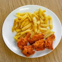 Issa Party Wings · 6 party wings (depending on size) seasoned with your choice of plain, mumbo, Buffalo, BBQ, l...