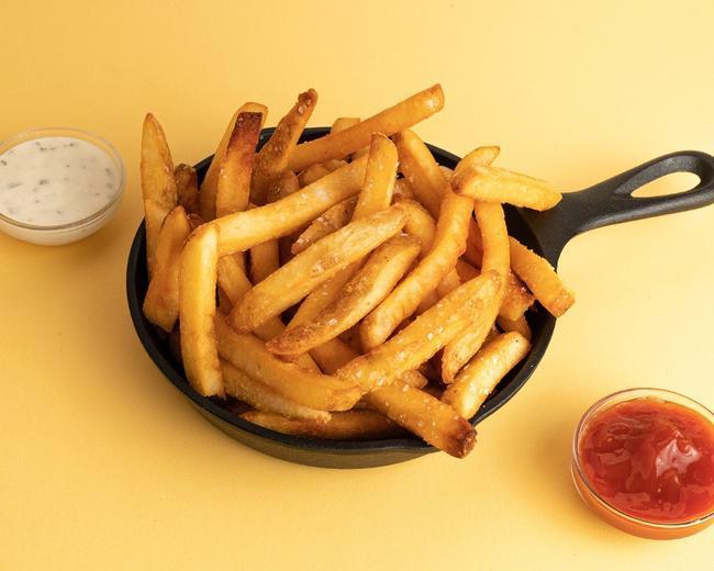 French Fries · Our fries are made using Premium Grade A Russet potatoes and cooked to ensure maximum crispiness for delivery orders.