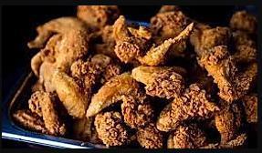 Chicken Wing All Day Dinner · Served breaded or naked with your choose your sauce or rub along with ranch or blue cheese. ...