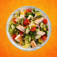 Grilled Chicken Salad Carnage · House salad with grilled chicken
