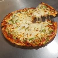 Pappanino Special Pizza · Sausage, mushroom, green pepper, pepperoni and onion.