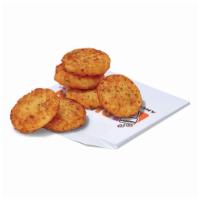 Hash Browns · Lightly seasoned, crispy bites of goodness. 6 pieces per serving. Max 6 servings per order. 