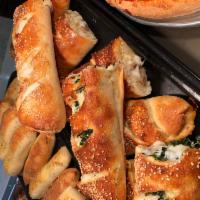 Spinach and Cheese Stromboli · 
