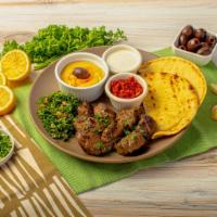 Lamb Shish Kebab Plate by Park Mediterranean Grill · By Park Mediterranean Grill. Seasoned and marinated cubes of charcoal-grilled lamb. Served w...