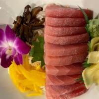 Tekka Don · Fresh tuna on top of seasoned sushi rice.