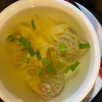 Wonton Soup · Soup that is made from miso paste. 