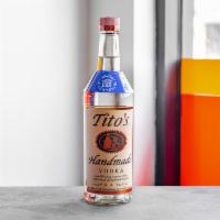 Titos · Must be 21 to purchase. Vodka.
