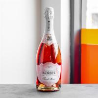 Korbel Brut Rose  · Must be 21 to purchase. Champagne.