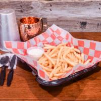 GutterHouse Fries · Skinny fries, cooked golden brown. Served with ranch.