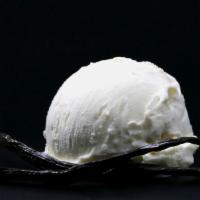 Classic Vanilla Ice Cream · Made with premium madagascar bourbon vanilla.