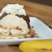 Banana Pie Ice Cream · A delicious ice cream made with fresh banana and cookie butter.
