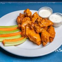 Nellie’s JUMBO Wings (10) · Crispy wings served naked or tossed in your choice of Bourbon Whiskey Sauce, Habanero BBQ, G...
