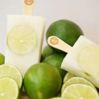 Lime Paleta · Gluten-free, nut-free, dairy-free, vegan, vegetarian, low-fat.