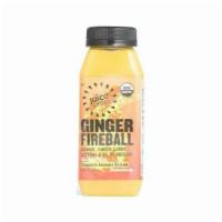 Ginger Fireball Cold Pressed Juice (8.5 oz) · Our signature spicy immune boosting blend! Immune boosting ginger, spicy cayenne, and Vitami...