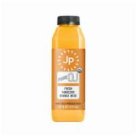 Orange Juice Cold Pressed (16 oz) · Freshly squeezed pure organic orange juice with absolutely nothing added. A great source of ...