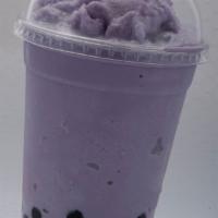 Blueberry Protein Shake  · Blueberry, Homemade Organic , Organic Almond Milk, Banana, 26g 100 % Whey Protein, 1g Sugar,...